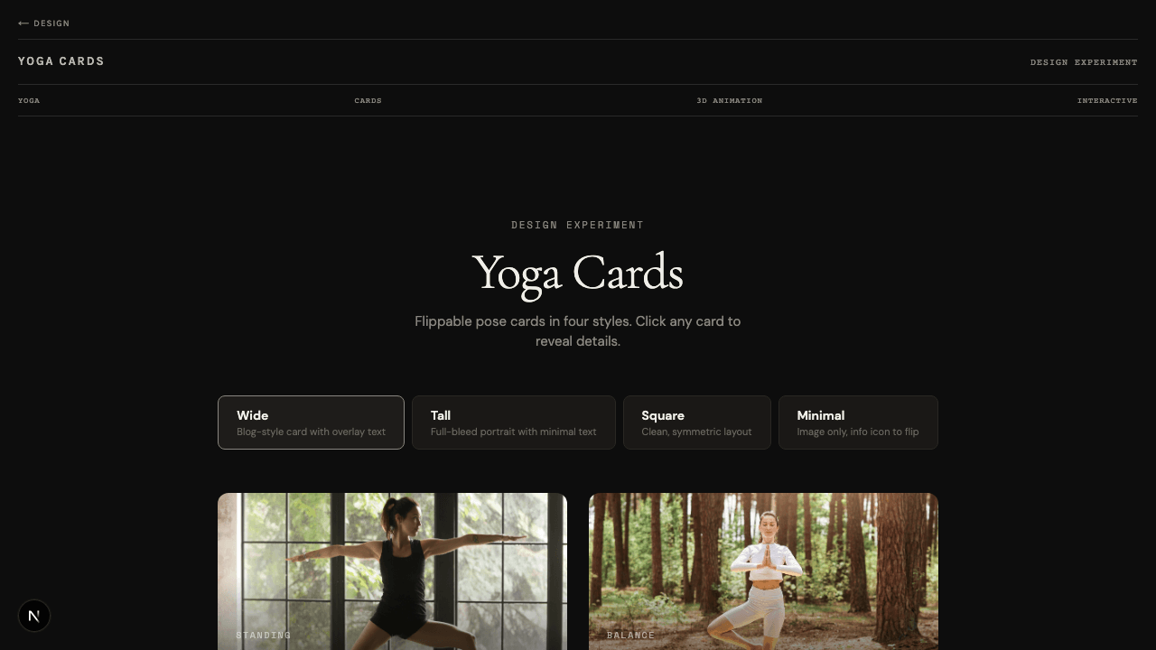 Yoga Cards